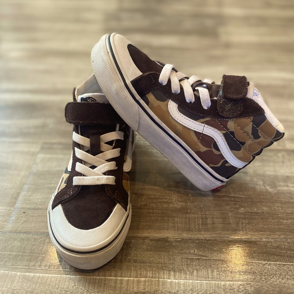 Vans Toddler Camouflage High Tops